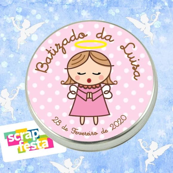 Latinhas Personalizadas Festa Batizado