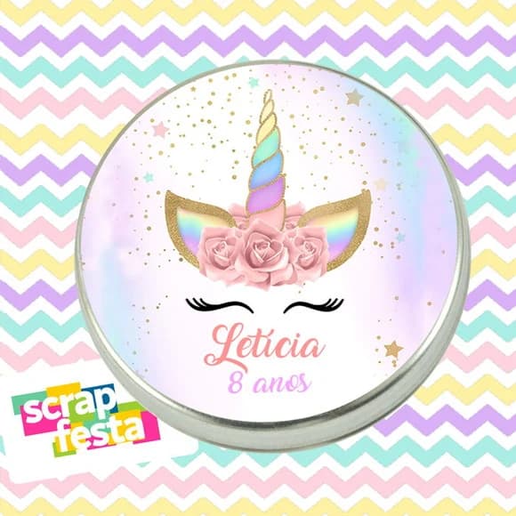 Latinhas Personalizadas Lembrancinhas Festa Unicórnio