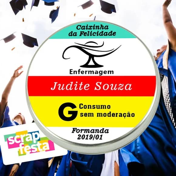 Latinhas Personalizadas Festa Formatura Enfermagem Remédio