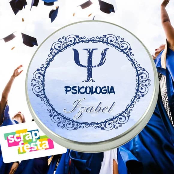 Latinhas Personalizadas Festa Formatura Psicologia