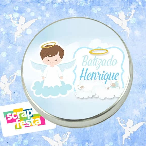 Latinhas Personalizadas Festa Batizado