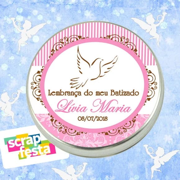 Latinhas Personalizadas Festa Batizado