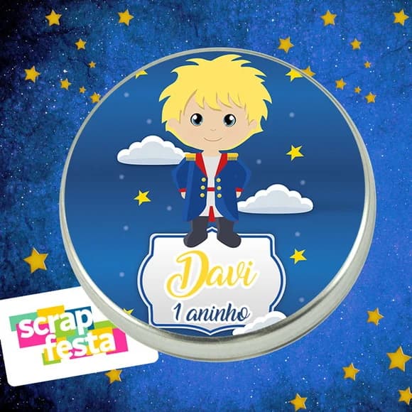 Latinhas Personalizadas O Pequeno Príncipe
