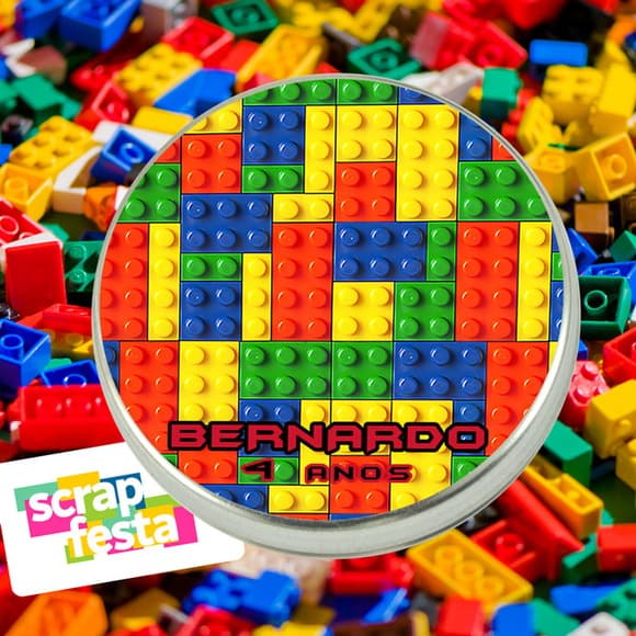 Latinha Personalizada Festa Blocos