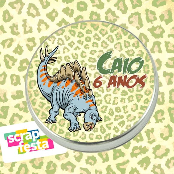Latinhas Personalizada Festa Dinossauro