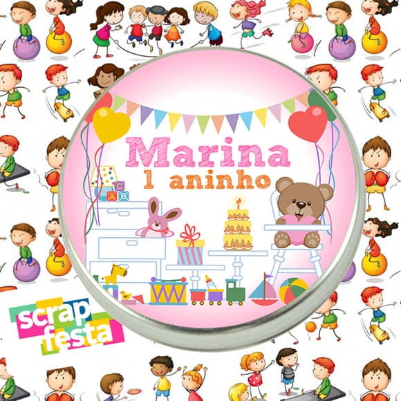Latinhas Personalizadas Festa Brinquedos