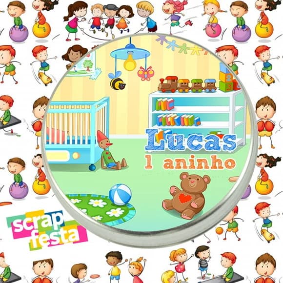 Latinhas Personalizadas Festa Brinquedos