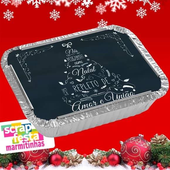 Marmitinhas para Lembrancinhas de Natal