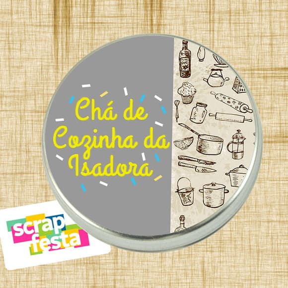 Latinhas 5x1 Festa Chá de Panela