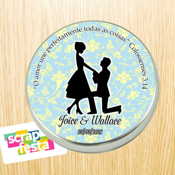 Latinhas Festa Casamento