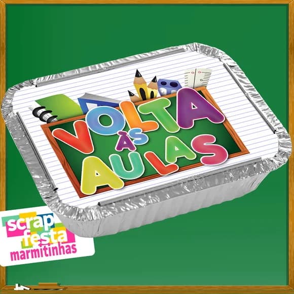 Marmitinhas Personalizadas Festa Escola