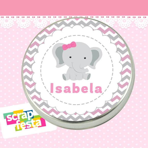 Lembrancinhas de Chá de Bebê Latinhas