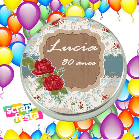 Latinha Personalizada Festa de Aniversário