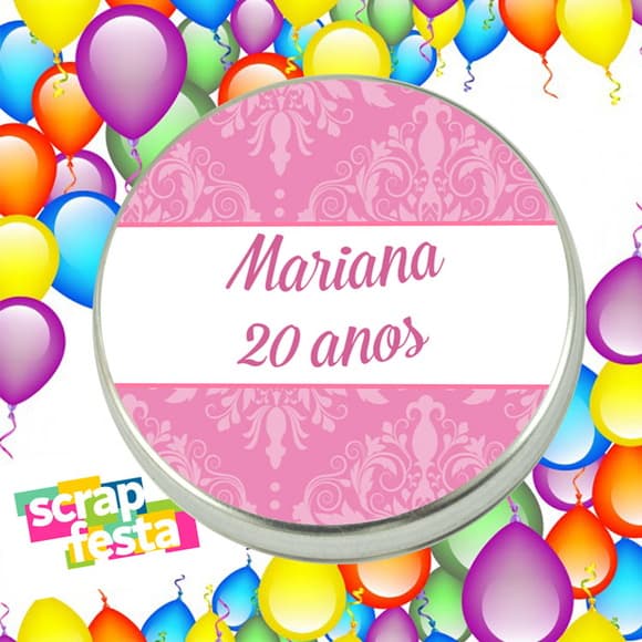 Latinha Personalizada Festa de Aniversário