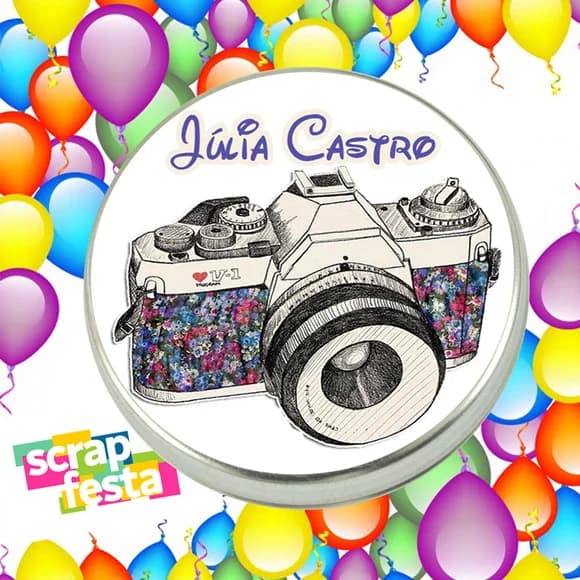 Latinha Personalizada Festa de Aniversário