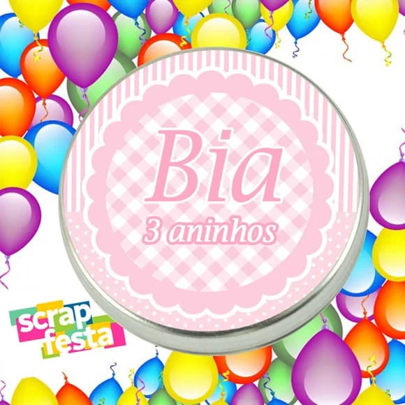 Latinha Personalizada Festa de Aniversário