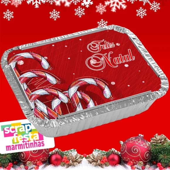 Marmitinhas para Lembrancinhas de Natal