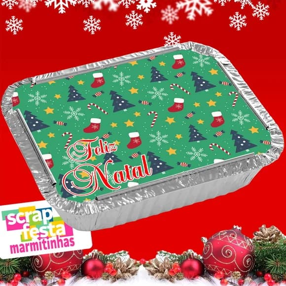 Marmitinhas para Lembrancinhas de Natal