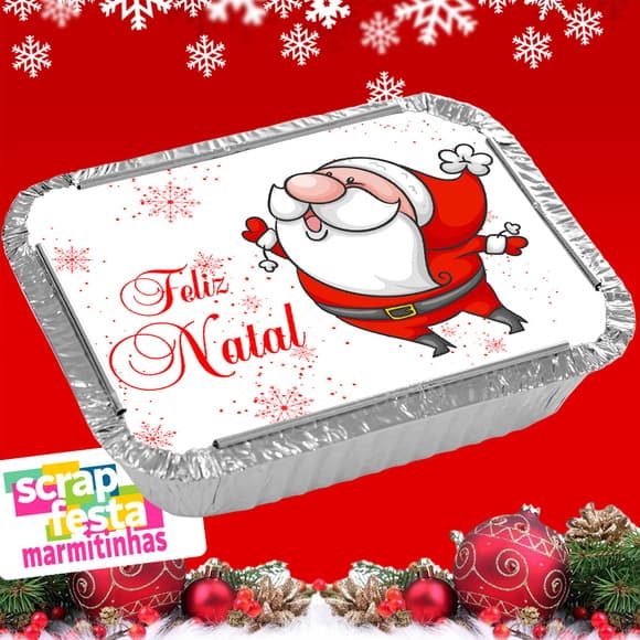Marmitinhas para Lembrancinhas de Natal