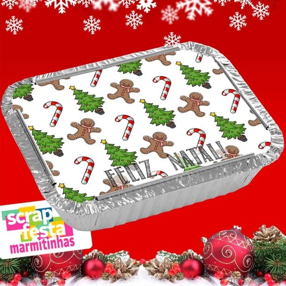 Marmitinhas para Lembrancinhas de Natal