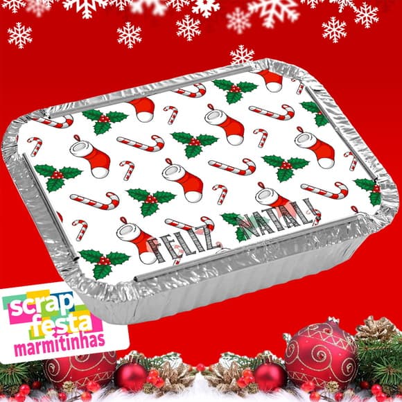 Marmitinhas para Lembrancinhas de Natal