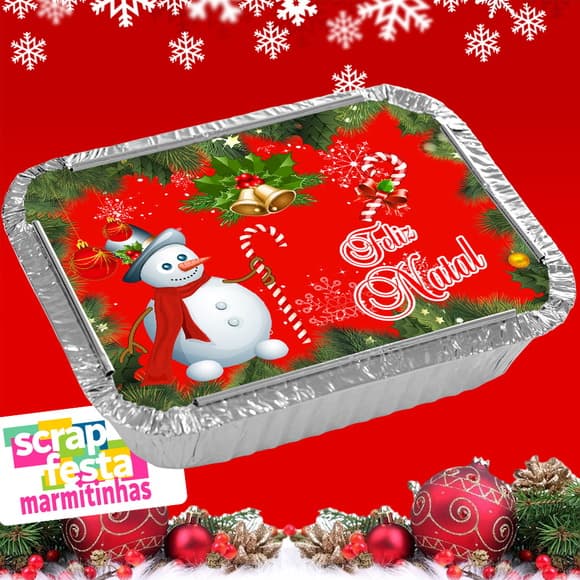 Marmitinhas para Lembrancinhas de Natal