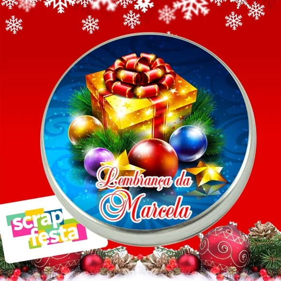 Latinhas 5x1 para Lembrancinhas de Natal
