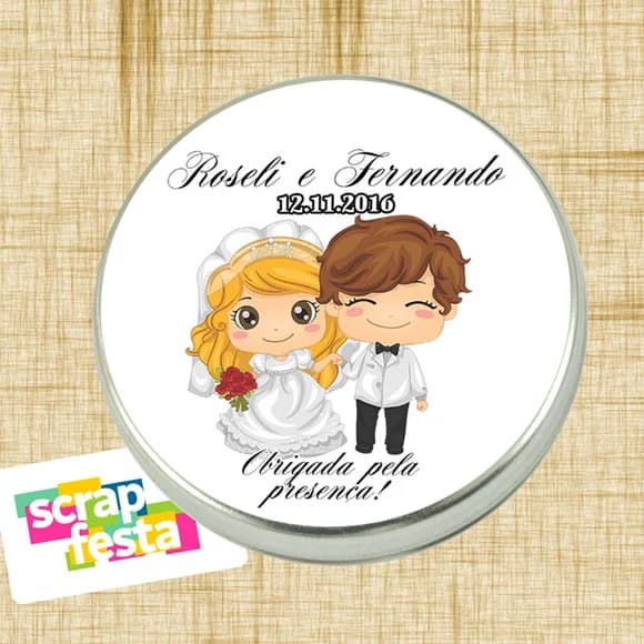 Latinhas Festa Casamento