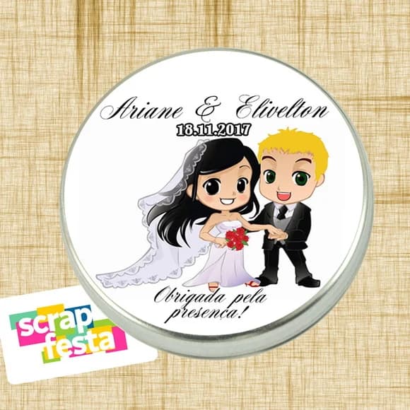 Latinhas Festa Casamento