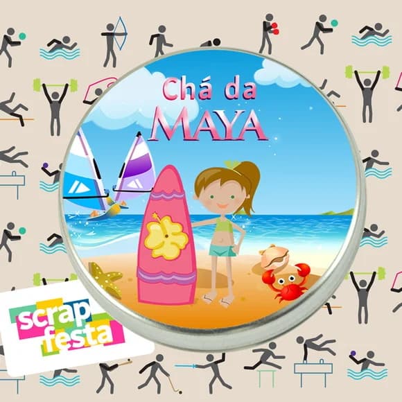 Latinhas Personalizadas Surf