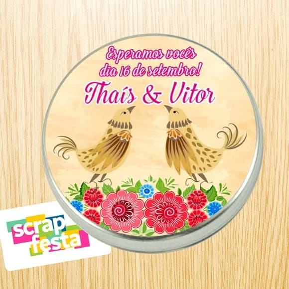 Latinhas Festa Casamento