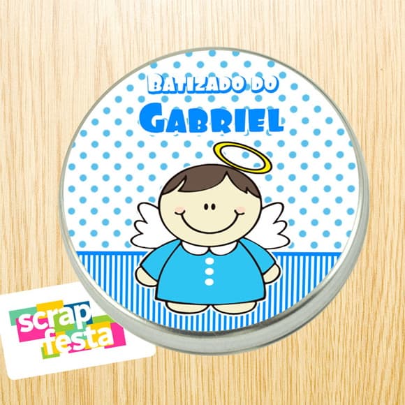 Latinhas Personalizadas Festa Batizado