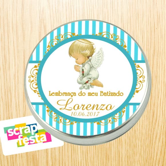 Latinhas Personalizadas Festa Batizado