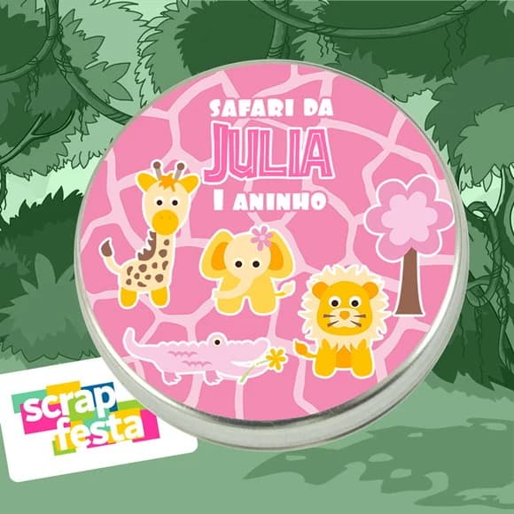 Latinhas 5x1 Festa Safari