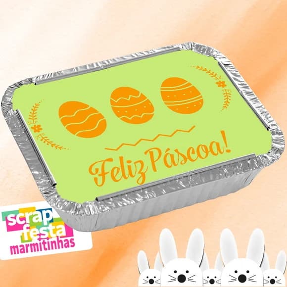 Marmitinhas Personalizadas Festa Páscoa