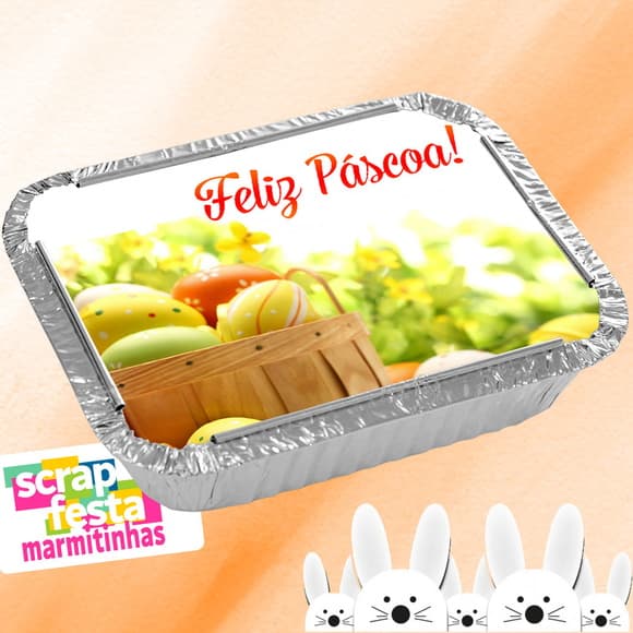 Marmitinhas Personalizadas Festa Páscoa