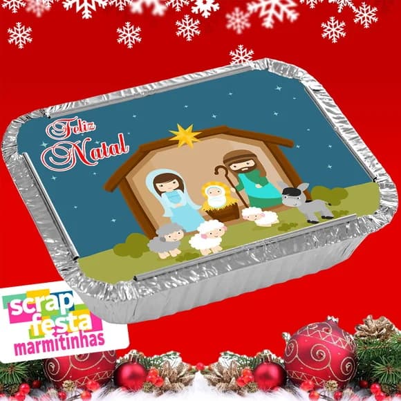 Marmitinhas para Lembrancinhas de Natal