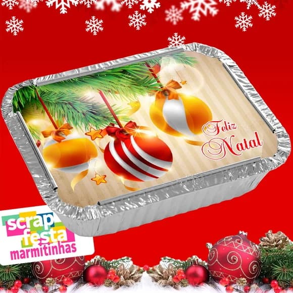 Marmitinhas para Lembrancinhas de Natal