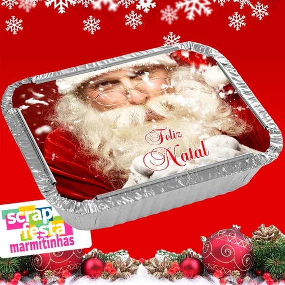 Marmitinhas para Lembrancinhas de Natal