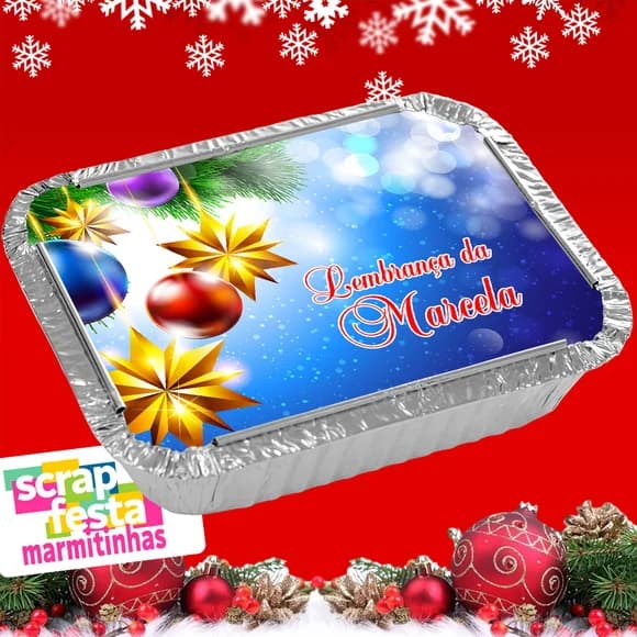 Marmitinhas para Lembrancinhas de Natal
