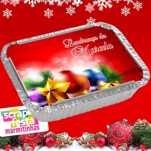 Marmitinhas para Lembrancinhas de Natal