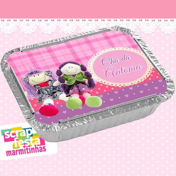 Lembrancinhas de Chá de Bebê Marmitinhas