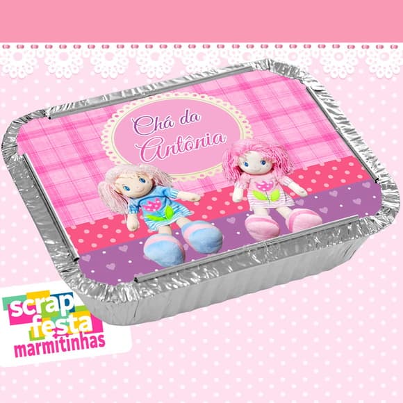 Lembrancinhas de Chá de Bebê Marmitinhas