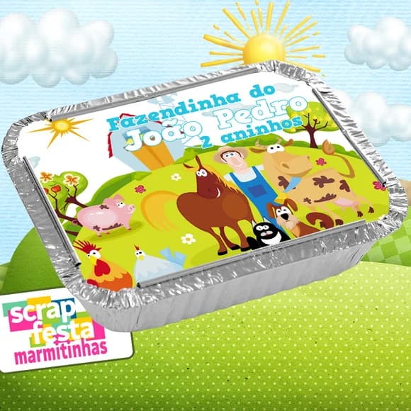 Marmitinha Festa Fazendinha