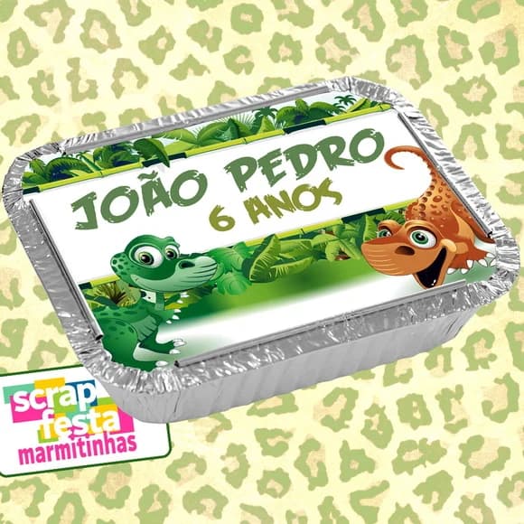Marmitinha Festa Dinossauro