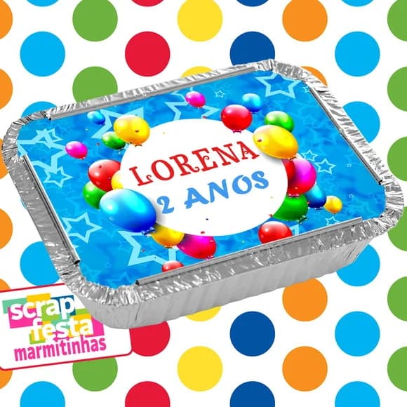 Marmitinha Personalizada Festa Circo
