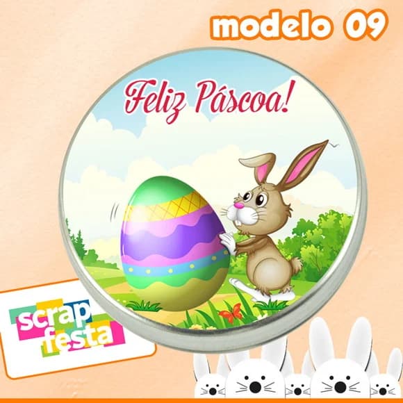 Latinhas Personalizadas Festa Páscoa