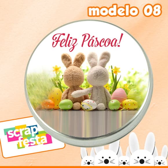 Latinhas Personalizadas Festa Páscoa