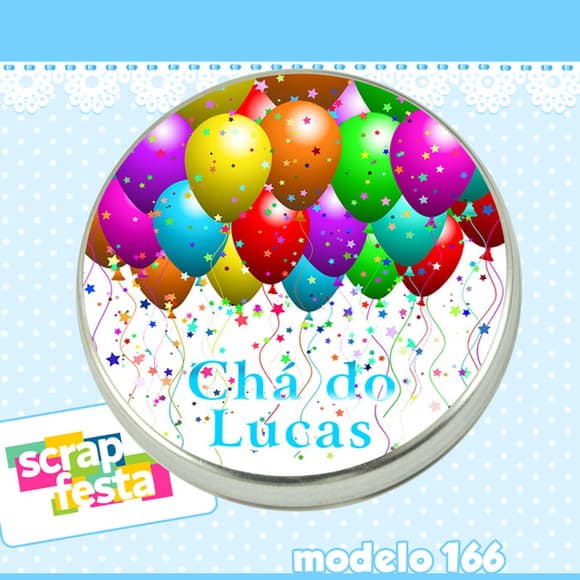Lembrancinhas de Chá de Bebê Latinhas