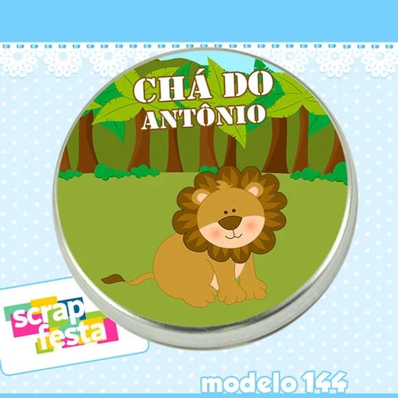 Lembrancinhas de Chá de Bebê Latinhas